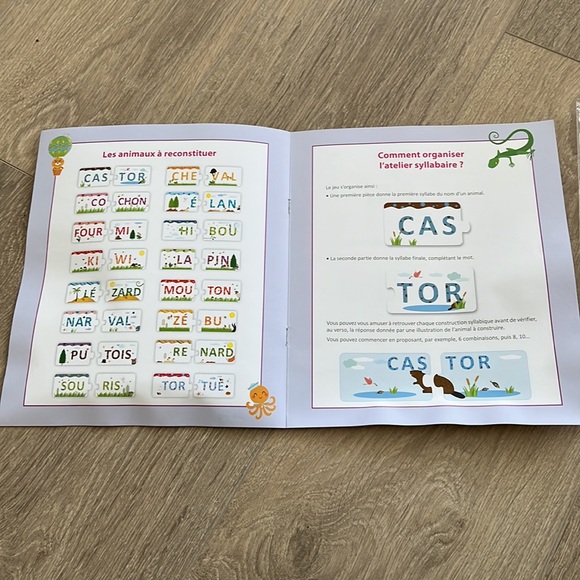 🇫🇷 Montessori Syllables Learning -French 🇫🇷 - Picture 3 of 4